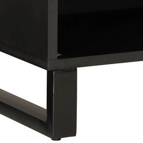 Móvel de TV 60x33x43,5 cm madeira recuperada maciça