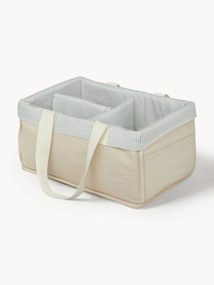 Cesto para crianças em algodão orgânico Camel