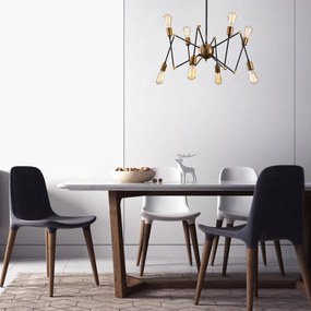 Candeeiro Chandelier Harput – Preto – Diâmetro 78 cm x Altura 80 cm