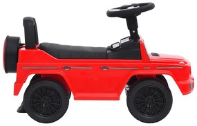 Andador carro Mercedes Benz G63 vermelho