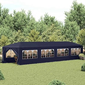 vidaXL Tenda de jardim 3x12 m azul