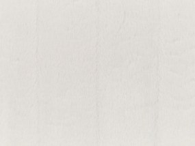 Conjunto de 2 almofadas brancas com pelo 45 x 45 cm PUMILA Beliani