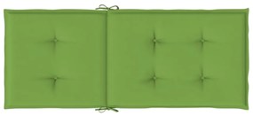 Almofadões cadeiras altas 4pcs mesclado tecido verde