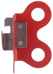 Abre-latas Vermelho Preto Aço (5 x 6,7 x 2,5 cm) (12 Unidades)