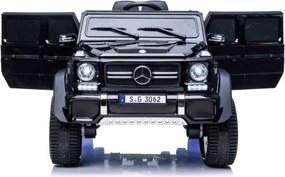 Carro elétrico para crianças Mercedes-Maybach G650, 12V, pneus em borracha, assento em pele sintética Branco
