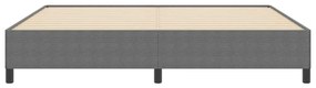 Estrado de Cama Cinzento-claro 200x200 cm Tecido de Corduroy