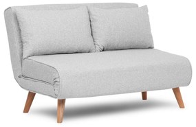 Sofá-Cama 2 Lugares Folde – Cinzento – 120 x 180 cm