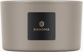 Vela perfumada de três pavios artesanal Sand (madeiras âmbar, camomila)