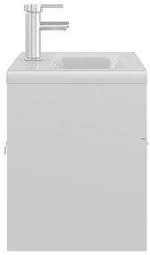 Armário lavatório + lavatório embutido derivados de madeira