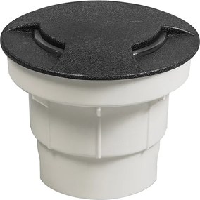 Conjunto de 3 projetores de chão para exterior preto incl. LED IP67 - Ceci 2