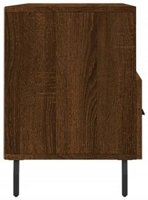 Móvel de TV 102x36x50 cm derivados de madeira carvalho castanho
