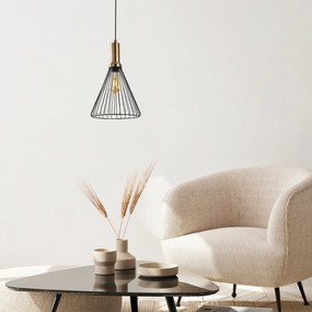 Chandelier Dear – Preto Antique – 24 x 24 cm