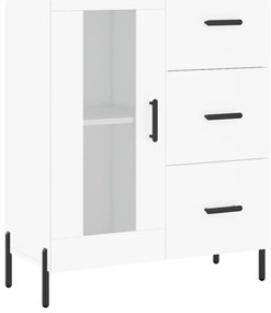 Armário alto 69,5x34x180 cm derivados de madeira branco