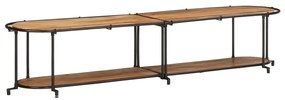 Móvel de TV 200x42x40 cm madeira de acácia maciça