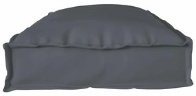 Almofada de Palete para Banco Antracite 100 x 40 x 8 cm em Tecido Oxfo