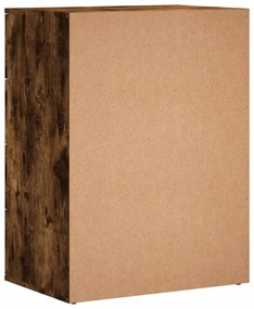 Aparador 60x39x80 cm derivados de madeira carvalho fumado