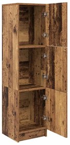 Buffet Castanho Madeira velha Folheado de madeira Compacto