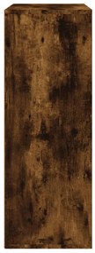 Aparador 60x31x84 cm derivados de madeira carvalho fumado