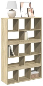 Estante 100x33x156,5 cm derivados de madeira carvalho sonoma