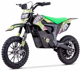 Mini moto elétrica para crianças MINICROSS 709 550W Verde