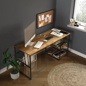 Secretária VG28 – Atlantic Pine – 160x75x60 cm