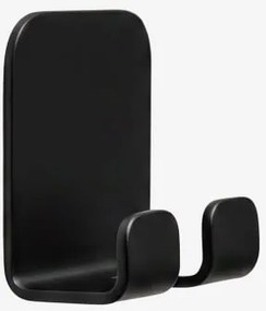 Cabide Adesivo Para Casa De Banho Em Aço Inoxidável Ondreli Preto Mate - Sklum