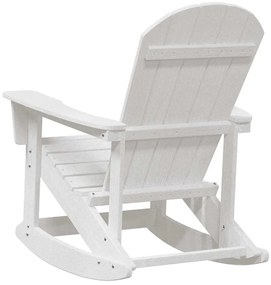 Cadeira Baloiço Adirondack Branca 73.5x92x90 cm HDPE