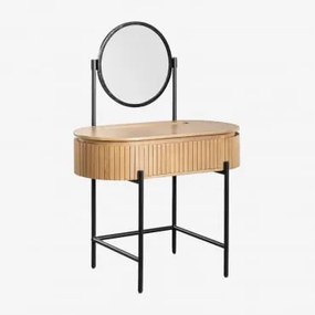 Toucador Em Madeira De Manga Analis Madeira Natural - Sklum