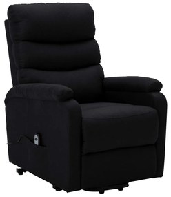 Poltrona elevatória tecido preto