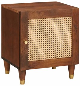 vidaXL Armário de Cabeceira Castanho 40 x 33,5 x 46 cm