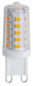 Conjunto de 5 lâmpadas LED G9 reguláveis 3,2W 250lm 2200K