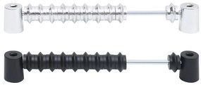 Marcador de pontuação p/ matraquilhos 2 pcs preto e prateado