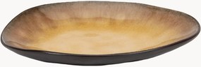 Pratos de sobremesa em grés com vidrado reativo Pure, conjunto de 4