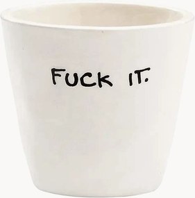Chávena de espresso em cerâmica Fuck It