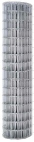 Cerca Euro com 13 postes, 1x25 m, aço galvanizado.
