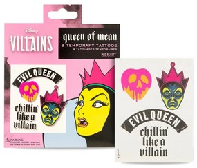 Tatuagens Temporais Mad Beauty Disney Villains Evil Queen