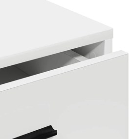 Sideboard vidaXL Branco 40x41x75 cm Madeira engenheirada
