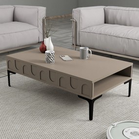 Mesa de Centro Lyon – Atlas Black – 105 cm x 32,6 cm x 60 cm