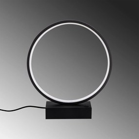 Candeeiro de Mesa Halka – Preto – 30x35x9 cm