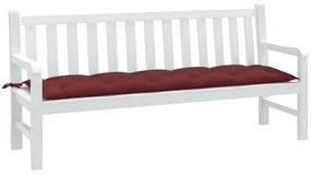 vidaXL Almofadão p/ banco de jardim 180x50x7 cm mesclado tecido