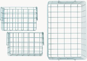 Cestos em metal Mustard Made, conjunto de 3