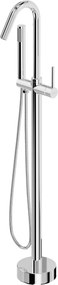 Mexen Gaja torneira de banheira independente, cromada - 75333-00