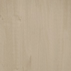 Aparador HAMAR 113x40x80 cm pinho maciço castanho-mel