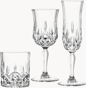 Copos de bar de cristal Opera, conjunto de 18