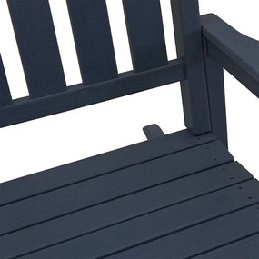 Cadeiras de Balanço vidaXL 2 pcs Azul-marinho 70x92x107.5 cm HDPE