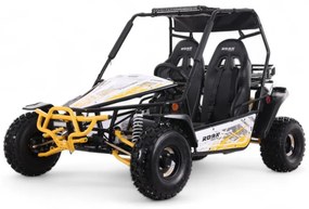 Buggy gasolina para crianças 200cc Triton 200 R8 Amarelo
