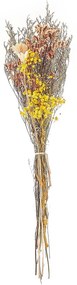 Ramo de flores secas laranja e amarelo 65 cm CARTAYA Beliani
