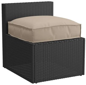 Almofada de Palete pra Assento Taupe 50x50x12 cm Tecido Oxford