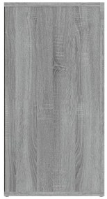 Aparador 120x36x69 cm derivados de madeira cinzento sonoma