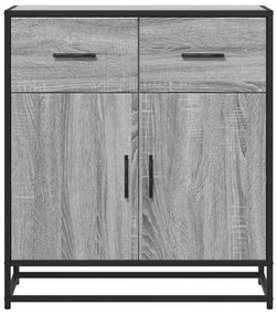 Aparador 68x35x76 cm deriv. de madeira cinzento sonoma
